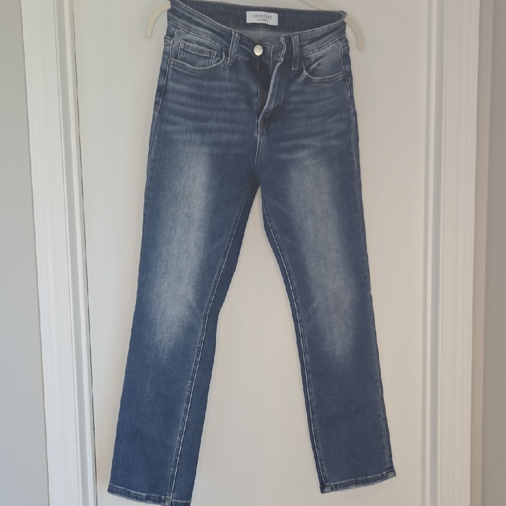 Lovervet Classic Blue Straight Leg Jeans